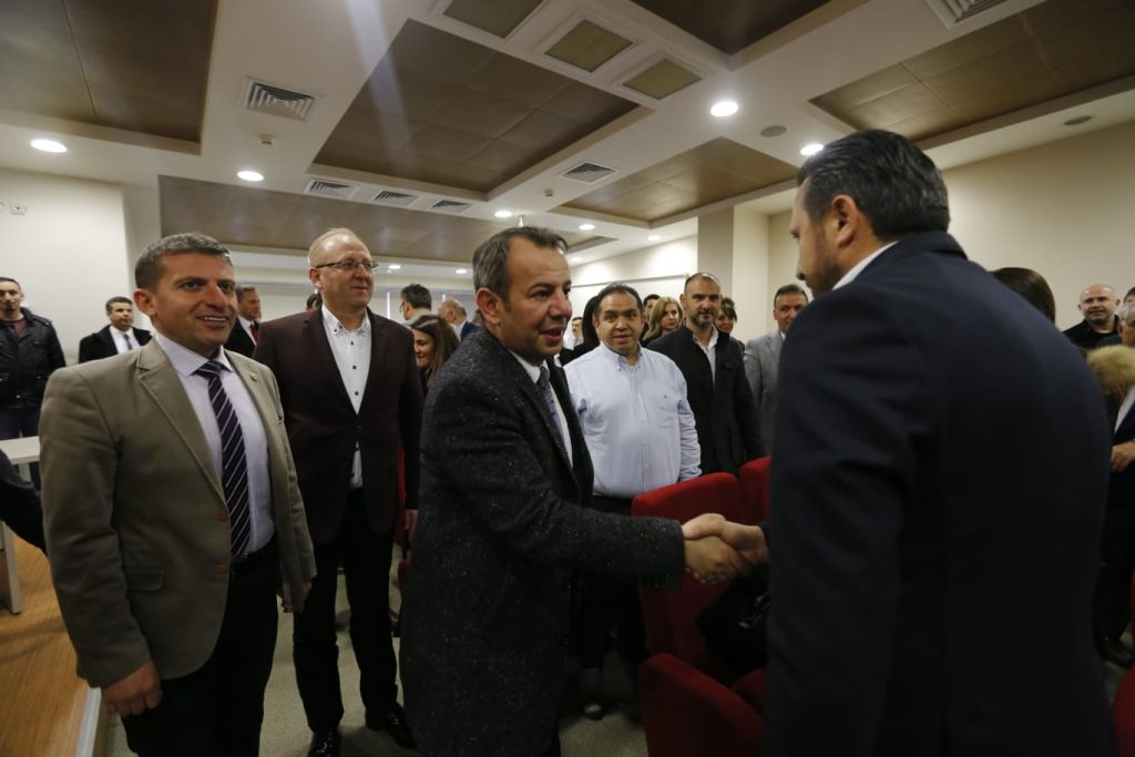 TANJU ÖZCAN TSO MECLİS TOPLANTISINA KATILDI