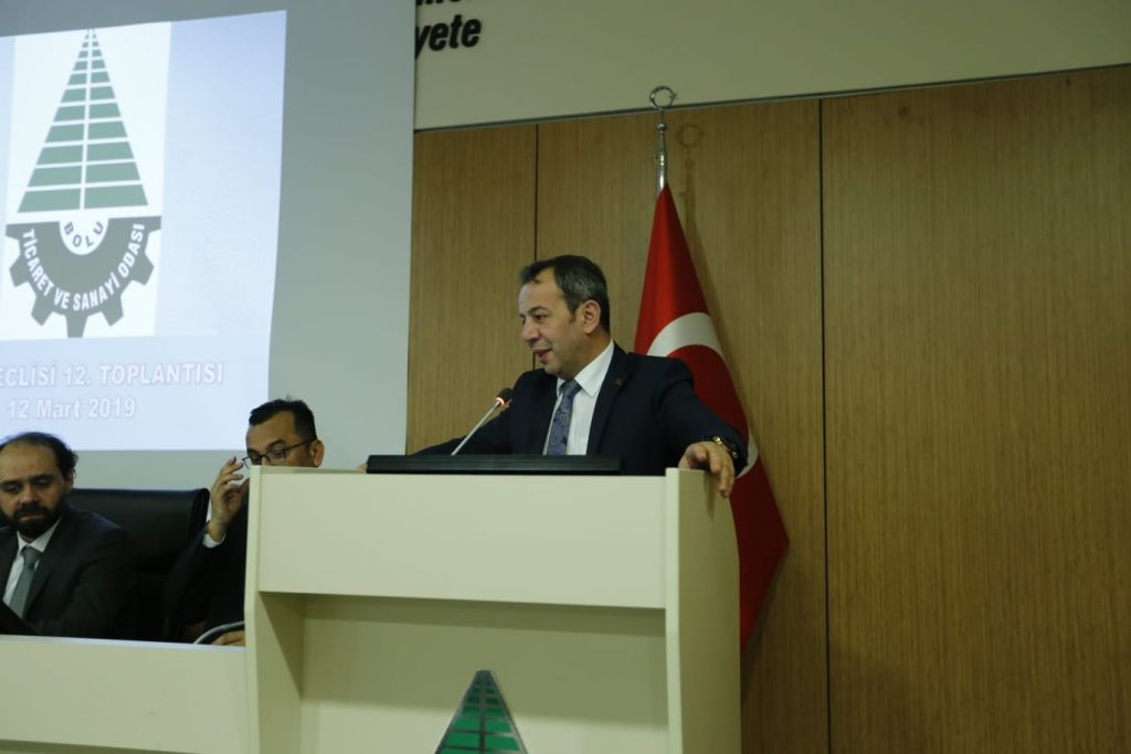 TANJU ÖZCAN TSO MECLİS TOPLANTISINA KATILDI