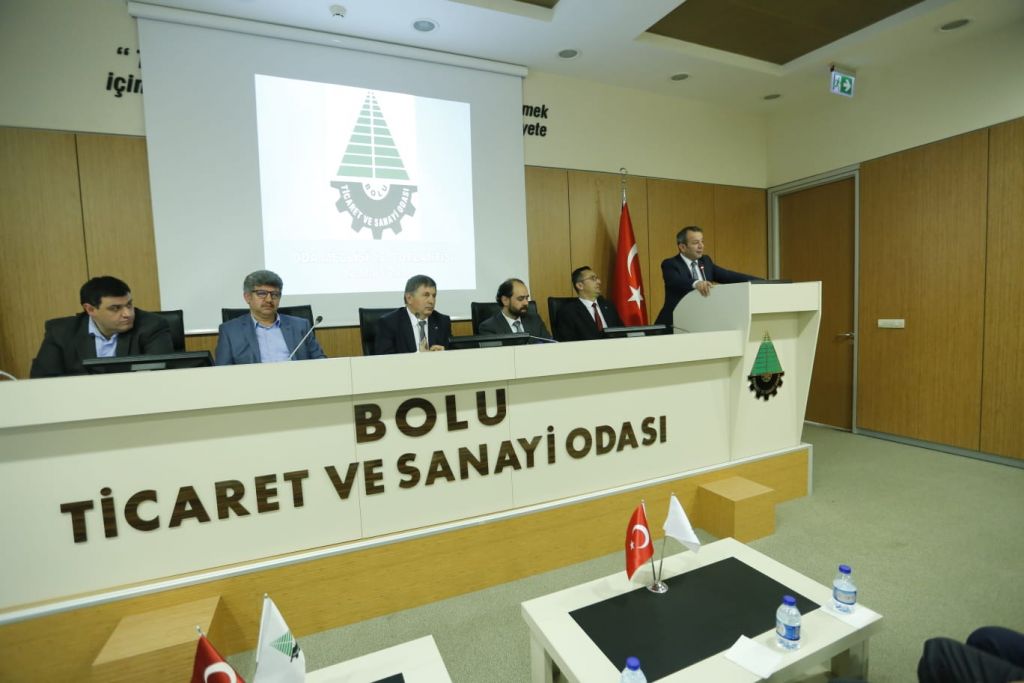 TANJU ÖZCAN TSO MECLİS TOPLANTISINA KATILDI