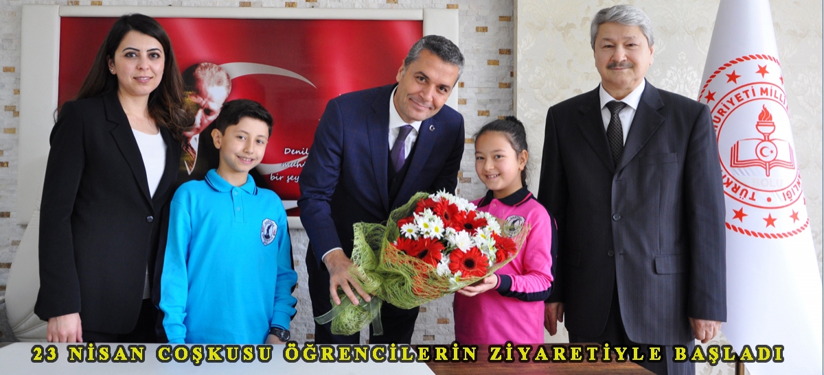 23 NİSAN COŞKUSU ÖĞRENCİLERİN ZİYARETİYLE BAŞLADI