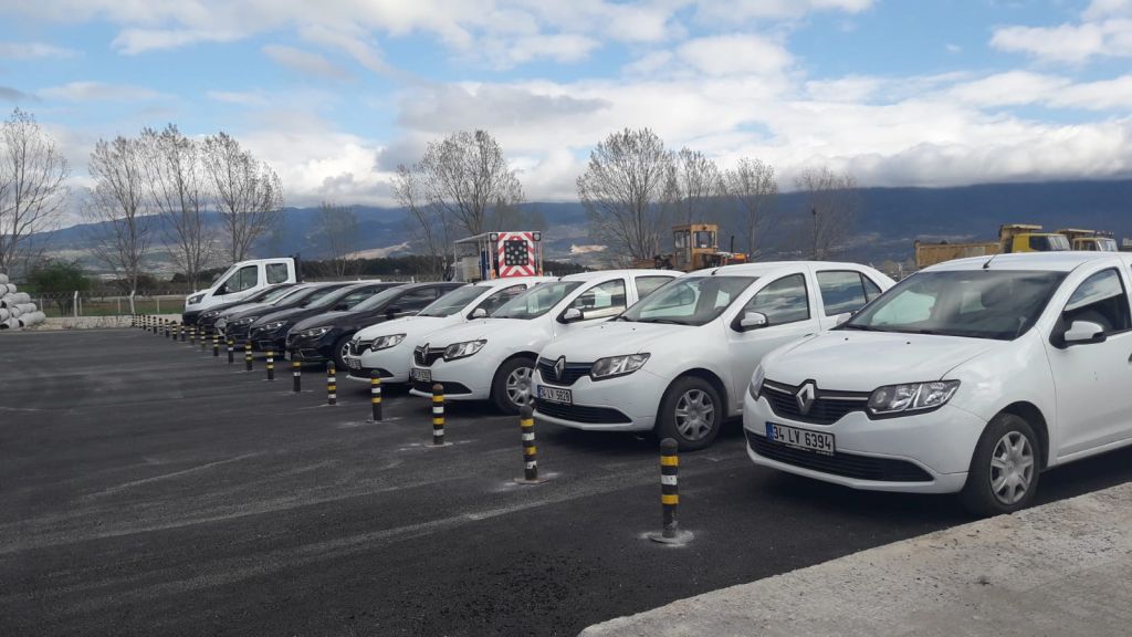 15 adet kiralık araç geri gönderildi