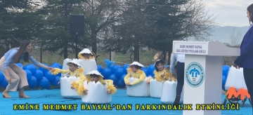 EMİNE MEHMET BAYSAL'DAN FARKINDALIK ETKİNLİĞİ