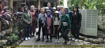 "Okul Destek Projesi" ile çocuklar Konya ve Antalya gezisine katıldı