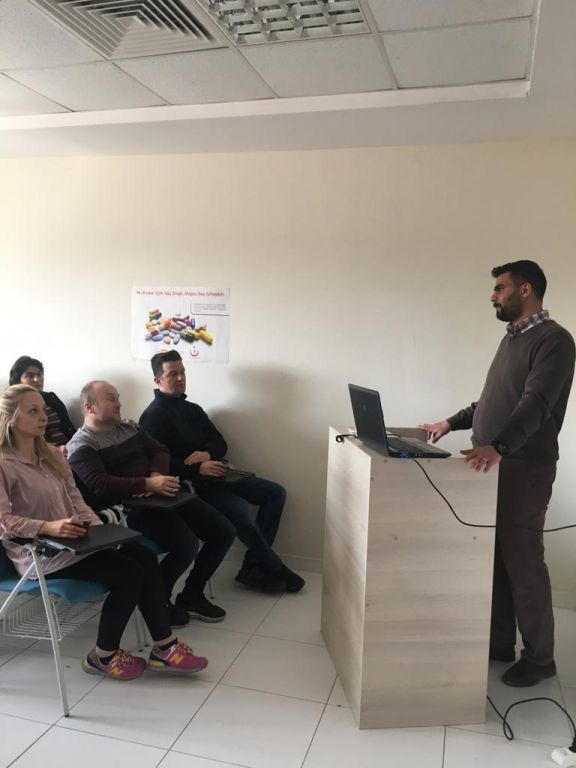 Bolu İl Sağlık Müdürlüğü Eğitimlerine Devam