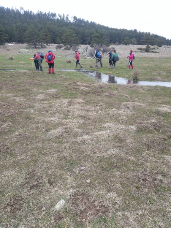 Bolu'da doğa yürüyüşü yapıldı