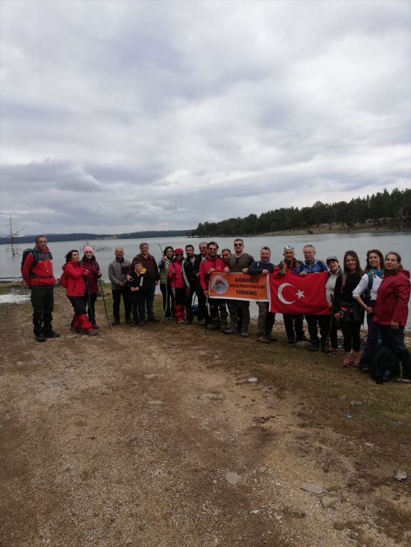 Bolu'da doğa yürüyüşü yapıldı