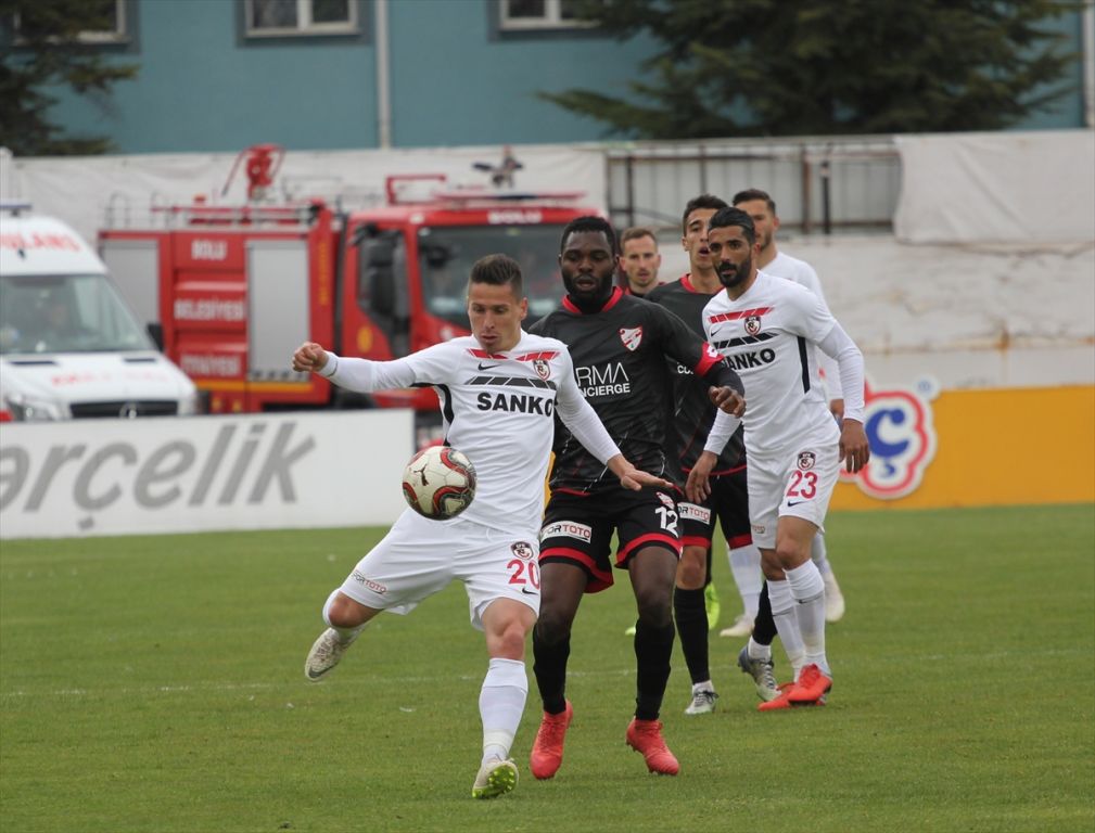 Boluspor ligin 30. haftasında Gazişehir Gaziantep'i yendi