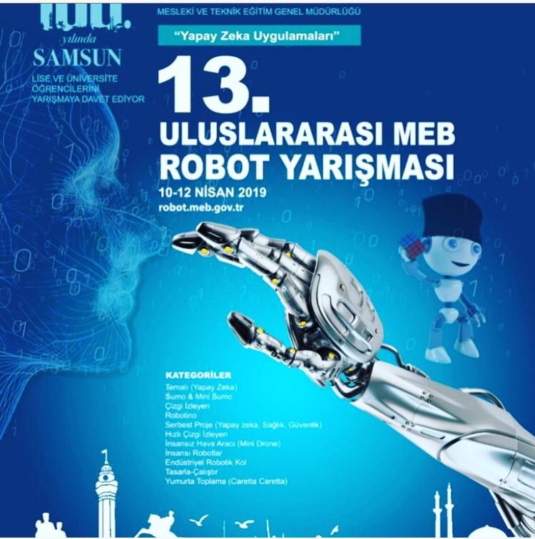 EMBAL, 13. Uluslararası Robot Yarışması'nda Bolu'yu temsil edecek