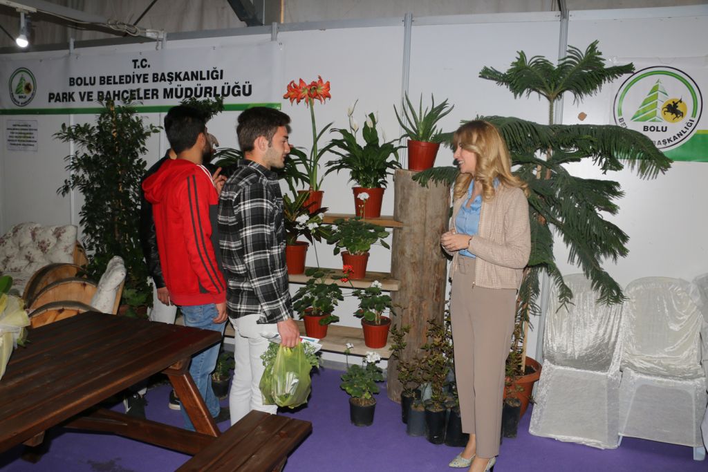 Expolife Gıda Tarım ve Hayvancılık Fuarı'nda Bolu Belediyesi standına büyük ilgi