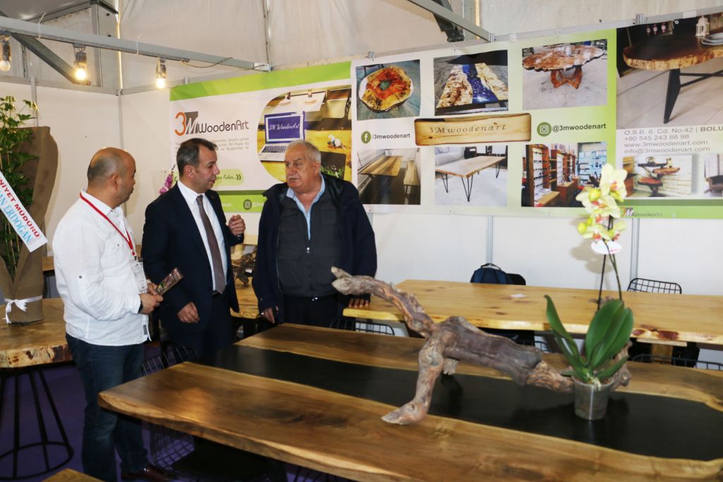 Expolife Gıda Tarım ve Hayvancılık Fuarı'nda Bolu Belediyesi standına büyük ilgi