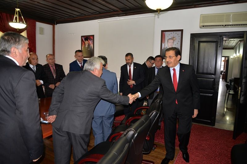 İl Genel Meclis Üyelerinden Vali Ümit'e Ziyaret