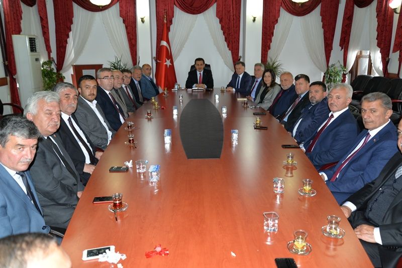 İl Genel Meclis Üyelerinden Vali Ümit'e Ziyaret