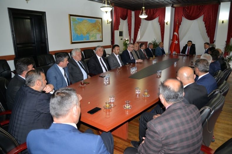 İl Genel Meclis Üyelerinden Vali Ümit'e Ziyaret