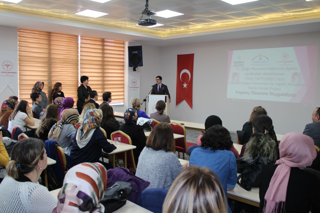 Nitelikli Doğum Hizmetleri İle Sağlıklı Nesillere Projesi tamamlandı