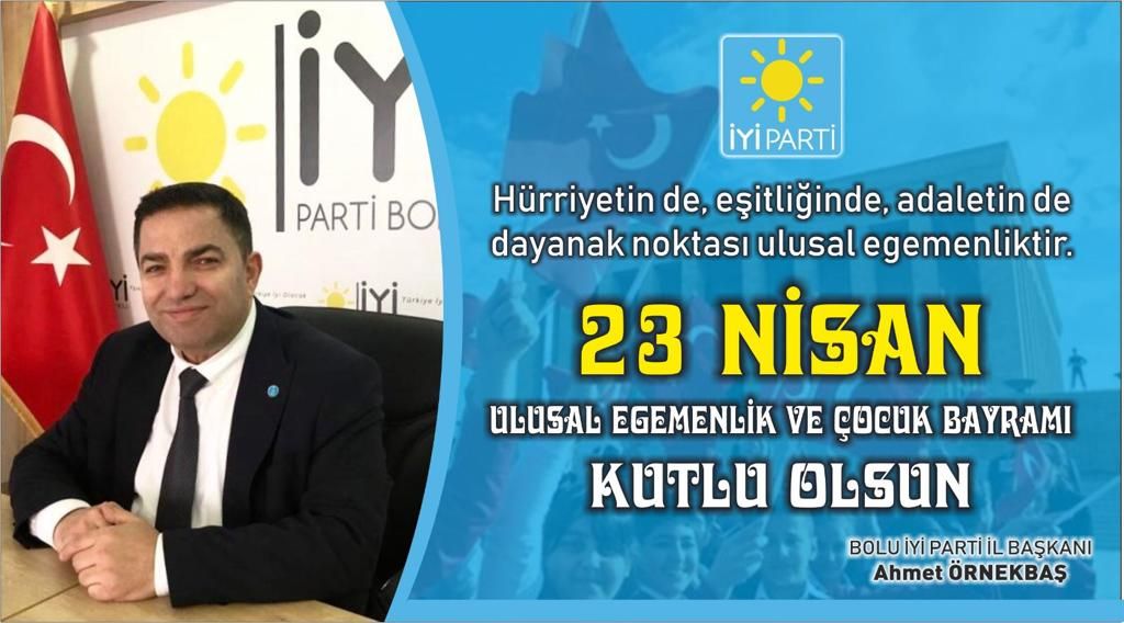 Örnekbaş'tan 23 Nisan Mesajı