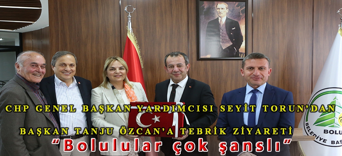 CHP Genel Başkan Yardımcısı Torun'dan Başkan Tanju Özcan'a tebrik ziyareti: 