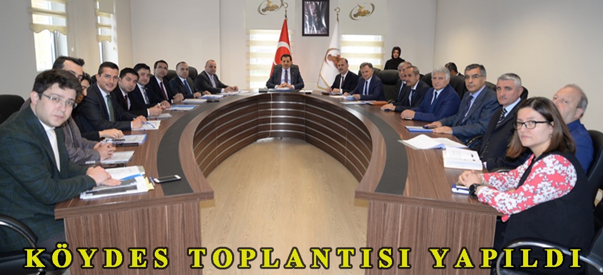 Köydes toplantısı yapıldı