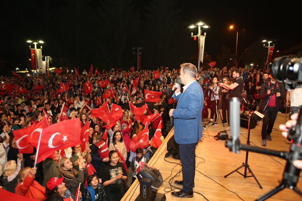 19 Mayıs Atatürk'ü Anma, Gençlik ve Spor Bayramı coşkuyla kutlandı