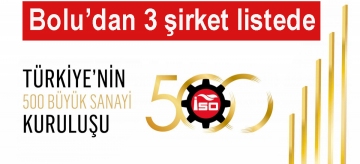 500 Dev'in arasında Bolulu 3 şirket var
