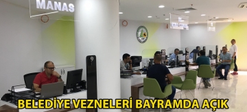 Belediye vezneleri bayramda açık
