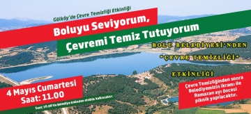 Bolu Belediyesi'nden "Çevre Temizliği Etkinliği"