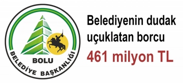 Belediyenin borcu 461 Milyon Lira