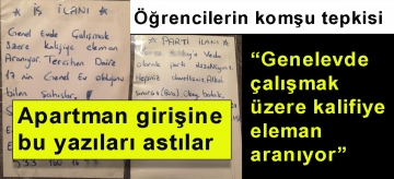 "Genelevde çalışmak üzere kalifiye eleman aranıyor"