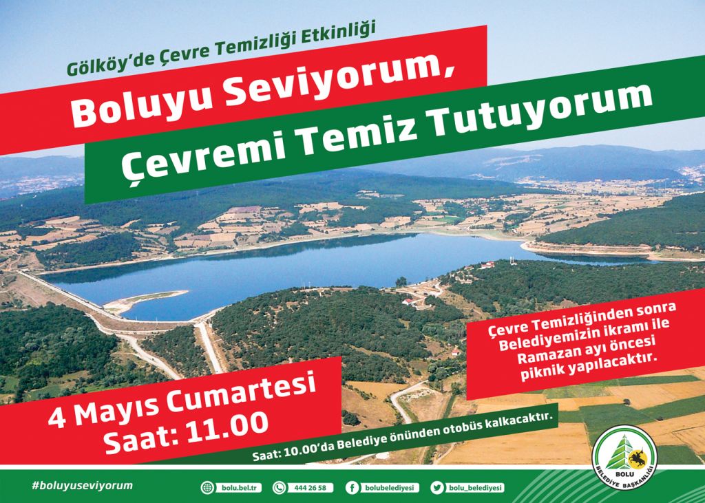 Bolu Belediyesi'nden "Çevre Temizliği Etkinliği"