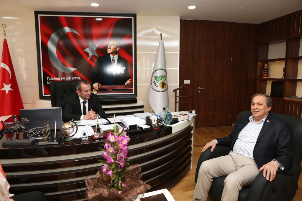 CHP Genel Başkan Yardımcısı Torun'dan Başkan Tanju Özcan'a tebrik ziyareti: 
