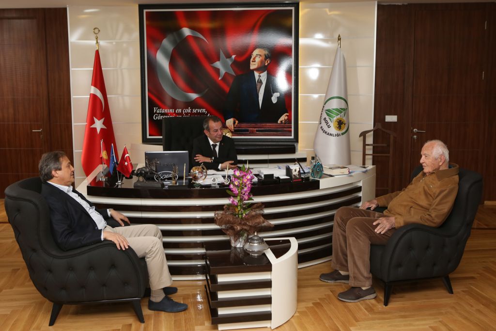 CHP Genel Başkan Yardımcısı Torun'dan Başkan Tanju Özcan'a tebrik ziyareti: 