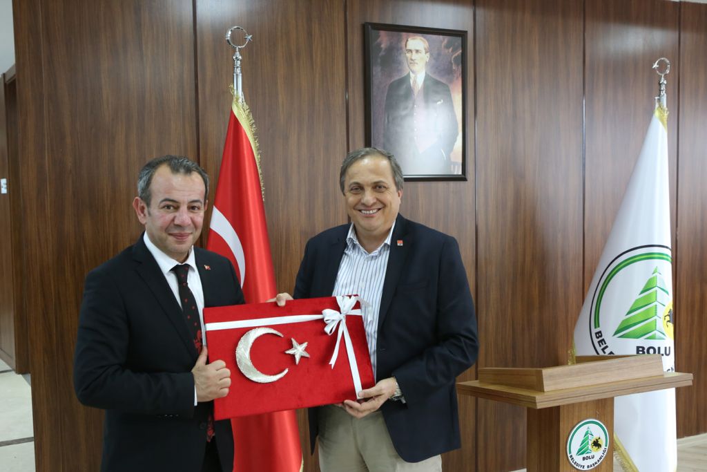 CHP Genel Başkan Yardımcısı Torun'dan Başkan Tanju Özcan'a tebrik ziyareti: 