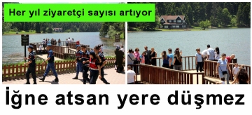 Her yıl daha çok ziyaretçi geliyor