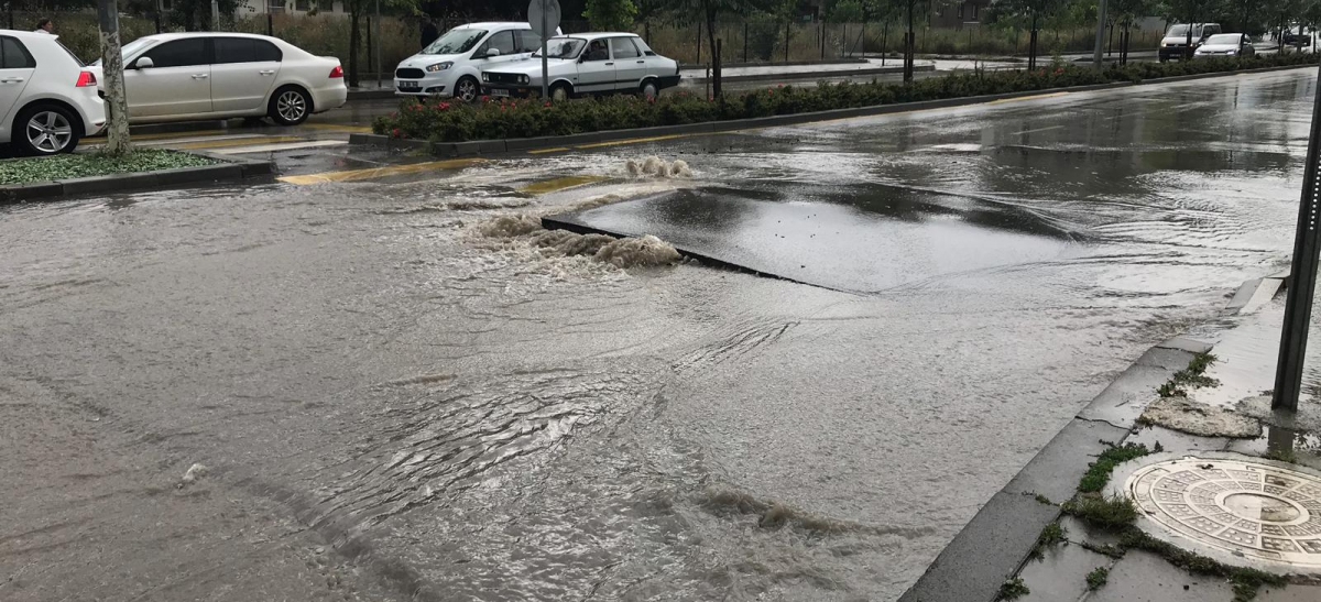 Yaz ortasında sele teslim olduk