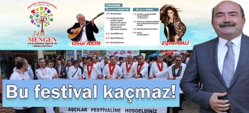 BU FESTİVAL KAÇMAZ!