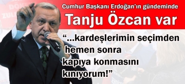 "... seçimden hemen sonra kapıya konmasını kınıyorum!"