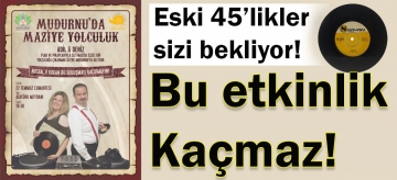 Bu etkinlik kaçmaz