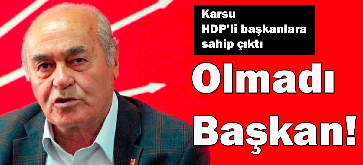 Karsu HDP'li başkanlara sahip çıktı