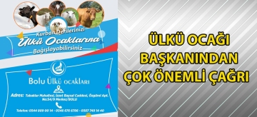 Ülkü Ocağı Başkanından çok önemli çağrı