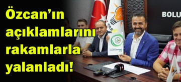 Doğanay Özcan'ı rakamlarla yalanladı