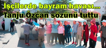 18 işçi geri döndü