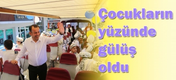 Çocukların yüzünde gülüş oldu 