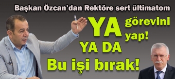 Ya görevini yap! Ya da bu işi bırak!