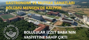 Bolulular İzzet Baba'nın vasiyetine sahip çıktı