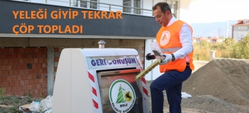 Belediye Başkanı Tanju Özcan: "Konteynerin dışına çöp bırakmanın bir anlamı yok, duyarlılık bekliyoruz"