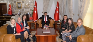 Kadın Girişimcilerden Vali Ümit'i Ziyaret