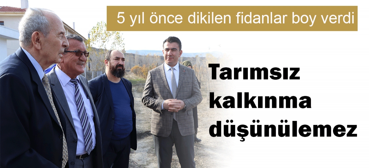 Tarımsız kalkınma düşünülemez