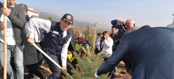 Bolu'da 111 Bin 340 Fidan Toprakla Buluştu