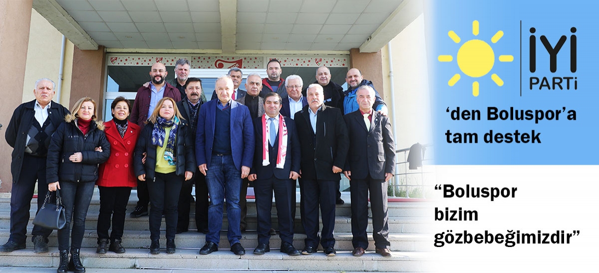 Boluspor bizim gözbebeğimizdir