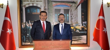 Kocaeli Valisi Aksoy'dan Bolu Valisi Ümit'e Ziyaret