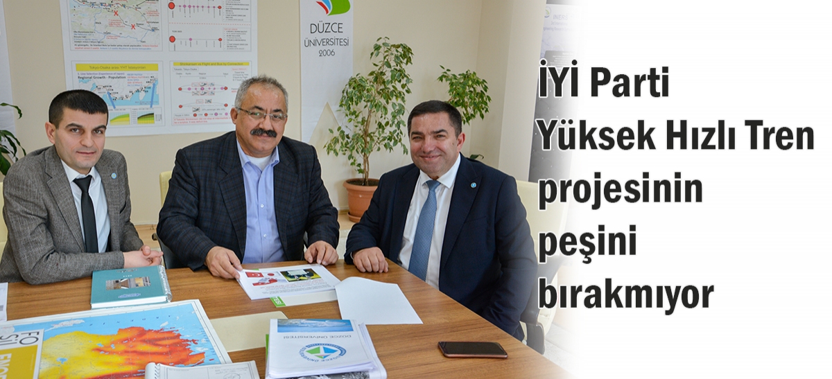 İYİ Parti Yüksek Hızlı Tren projesinin peşini bırakmıyor